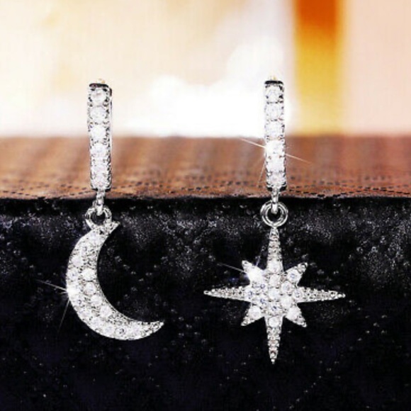 New  925 Sterling silver earrings - Picture 3 of 7